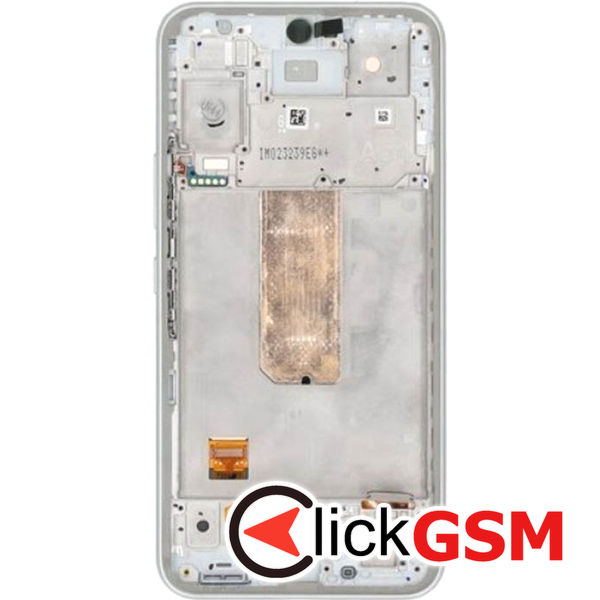 Piesa Display Original Cu Touchscreen Si Rama White Samsung Galaxy A54 5g 40e3