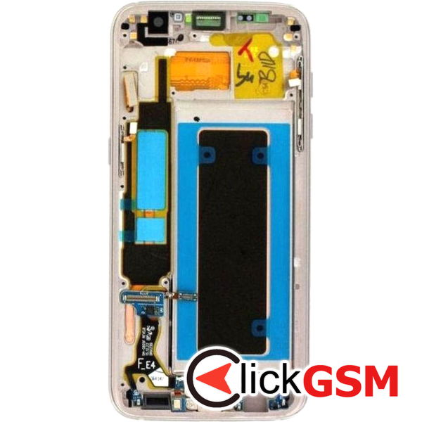 Piesa Display Original Gold Samsung Galaxy S7 Edge 45kv