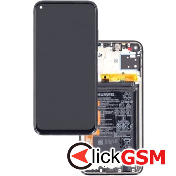 Piesa Display Original Negru Huawei P40 Lite 4pis