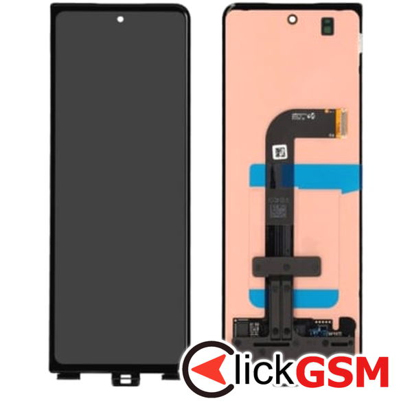 Piesa Display Original Negru Samsung Galaxy Z Fold2 5g Ah