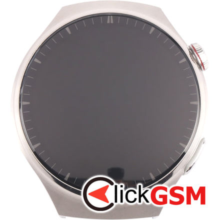 Huawei Watch 4 Pro LCD Screen and Digitizer Full Assembly With Frame (Silver)
