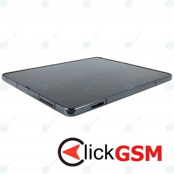 Piesa Display Pliabil Cu Touchscreen Rama Si Balama Gri Verde Samsung Galaxy Z Fold4 1ndj