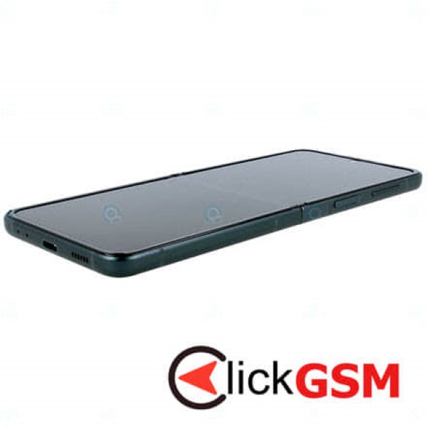 Piesa Display Pliabil Cu Touchscreen Rama Si Balama Verde Samsung Galaxy Z Flip3 5g 1c83