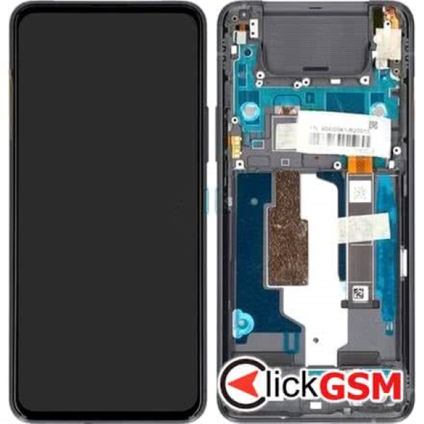 Piesa Display Pliabil Cu Touchscreen Si Rama Negru Asus Zenfone 8 Flip 1g6y