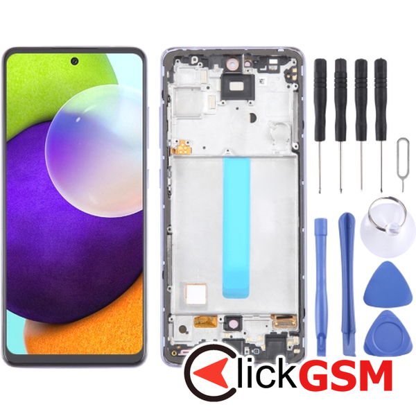 Piesa Piesa Display Purple Samsung Galaxy A52 4o3j