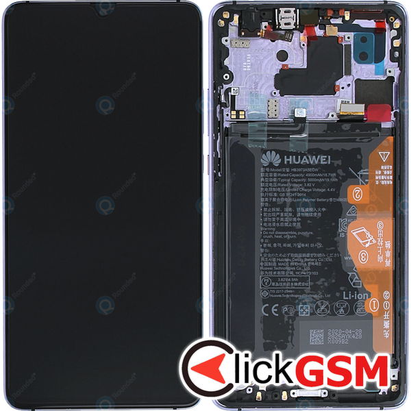 Piesa Display Silver Huawei Mate 20 X 3w4y