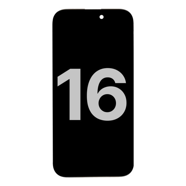 Apple iPhone 16 · OLED Assembly Compatible For iPhone 16 with Light Sensor Flex Cable (Used OEM Pull: Grade A)