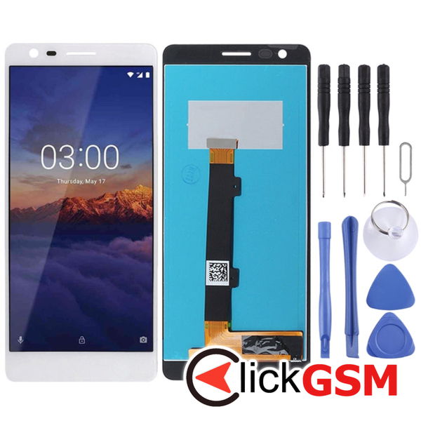 Piesa Display White Nokia 3.1 49ob