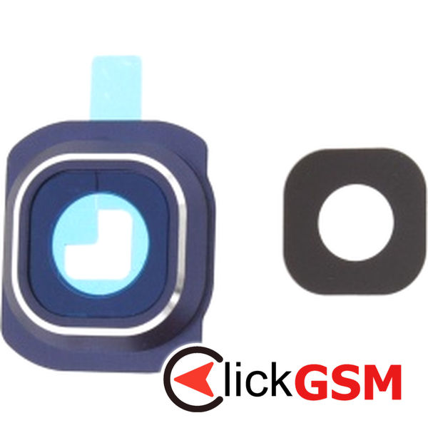 Piesa Geam Camera Albastru Samsung Galaxy S6 F1q