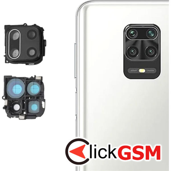 Piesa Geam Camera Black Xiaomi Redmi Note 9s 3i4j