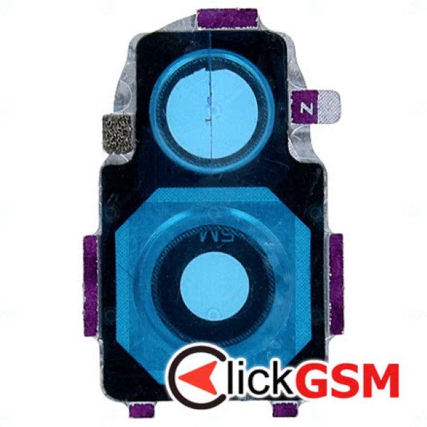 Piesa Geam Camera Cu Ornament Auriu Xiaomi Redmi Note 7 1c51