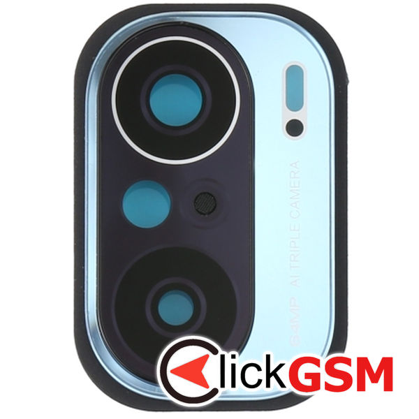 Piesa Piesa Geam Camera Cu Ornament Blue Xiaomi Redmi K40 1zez