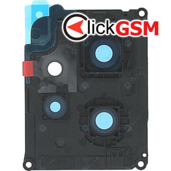 Piesa Geam Camera Cu Ornament Gri Xiaomi Redmi Note 12 4g 359v