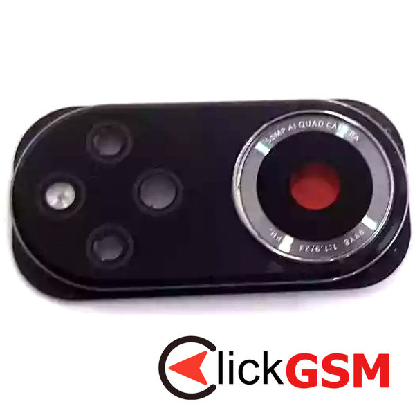 Piesa Geam Camera Cu Ornament Negru Huawei Nova 9 9u7