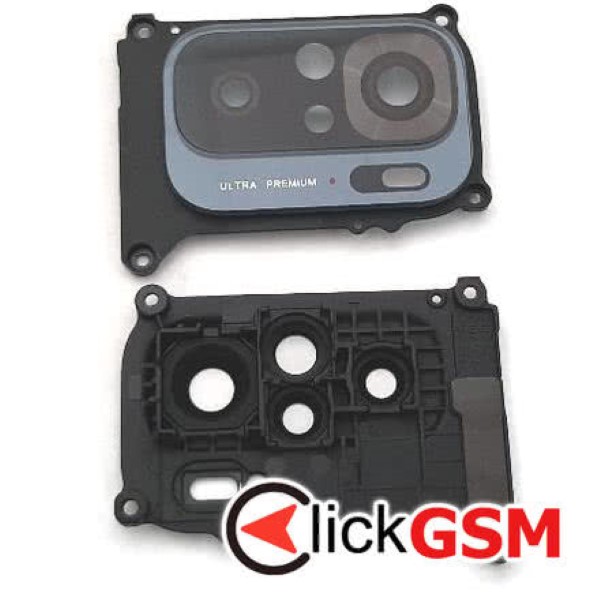 Piesa Piesa Geam Camera Cu Ornament Negru Xiaomi Redmi Note 10 39u1