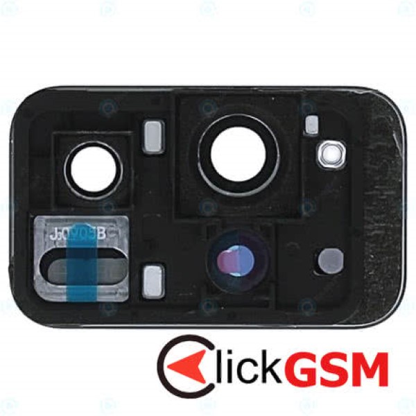 Piesa Geam Camera Cu Ornament Negru Xiaomi Redmi Note 11 Pro.plus 1pd3