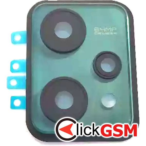 Piesa Piesa Geam Camera Cu Ornament Verde Realme 9 Pro Kdm