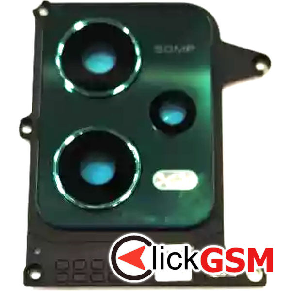 Piesa Geam Camera Cu Ornament Verde Xiaomi Poco X5 5g F6f