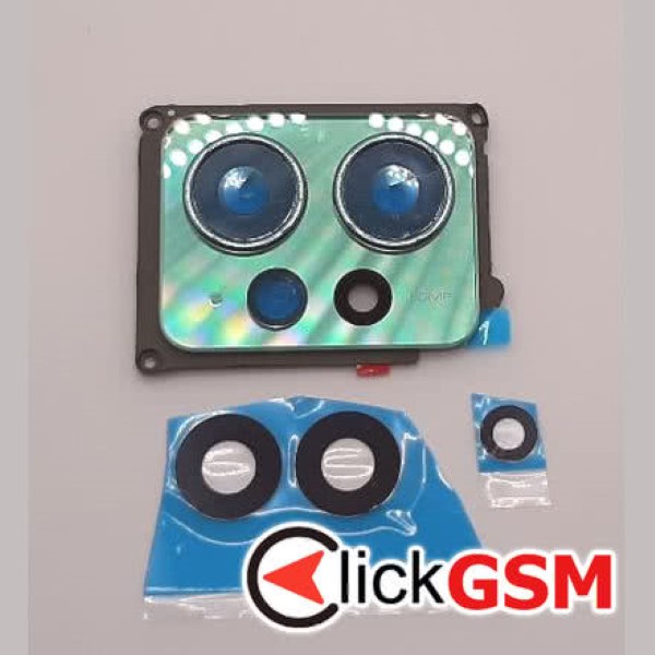 Piesa Geam Camera Cu Ornament Verde Xiaomi Redmi Note 12 4g 3a23