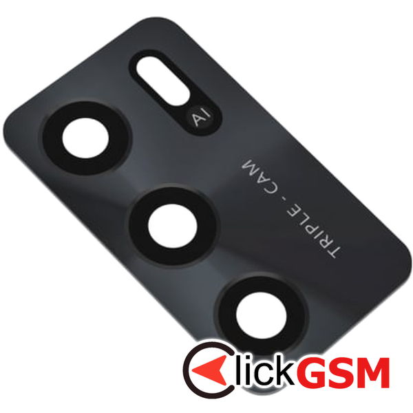 Piesa Geam Camera Negru Oppo A16s 2dqs