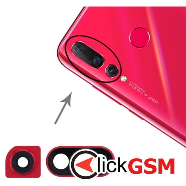 Piesa Piesa Geam Camera Red Huawei Nova 4 2e4n