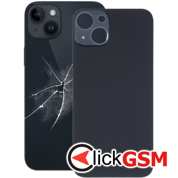 Piesa Geam Spate Negru Apple Iphone 14 Plus 4gdj