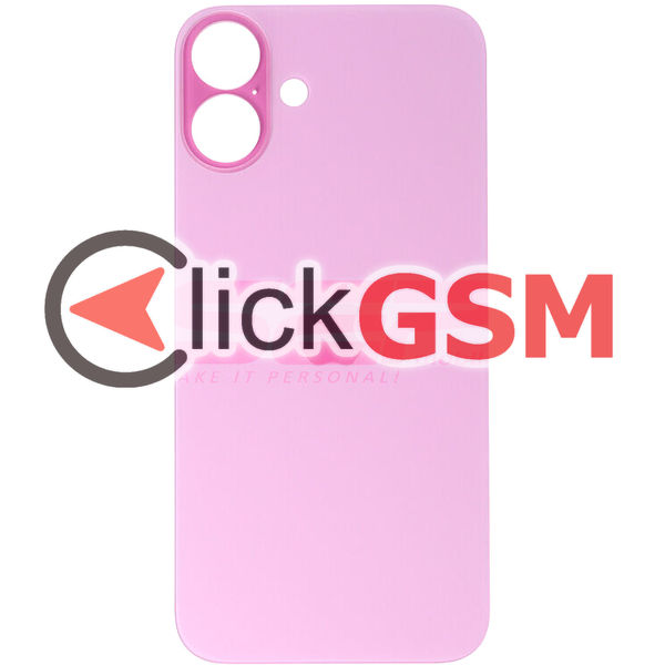 Piesa Geam Spate Pink Apple Iphone 16 Plus 4lsd