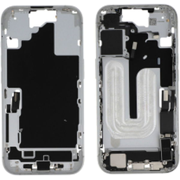 Apple iPhone 16 · Chassis central alb cu componente iPhone 16 Pulled A