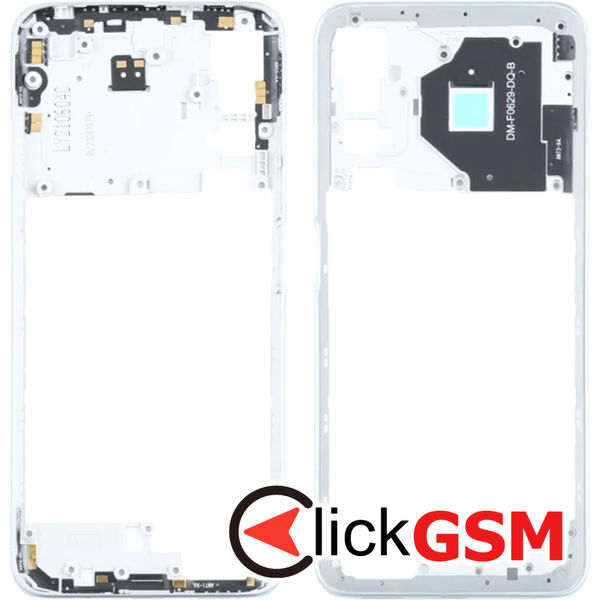 Piesa Mijloc Alb Xiaomi Redmi Note 10 5g 4x7c