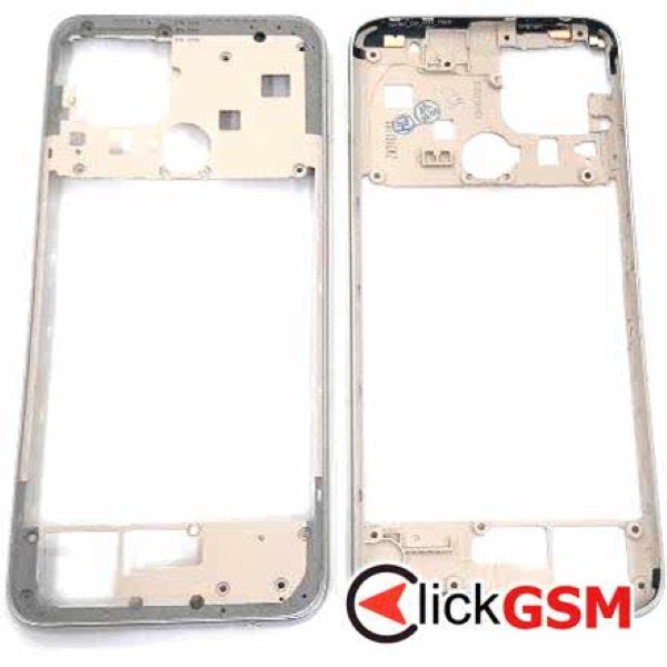 Piesa Mijloc Argintiu Oppo A15 2qgj