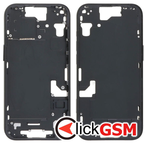 Piesa Piesa Mijloc Black Apple Iphone 15 23dv