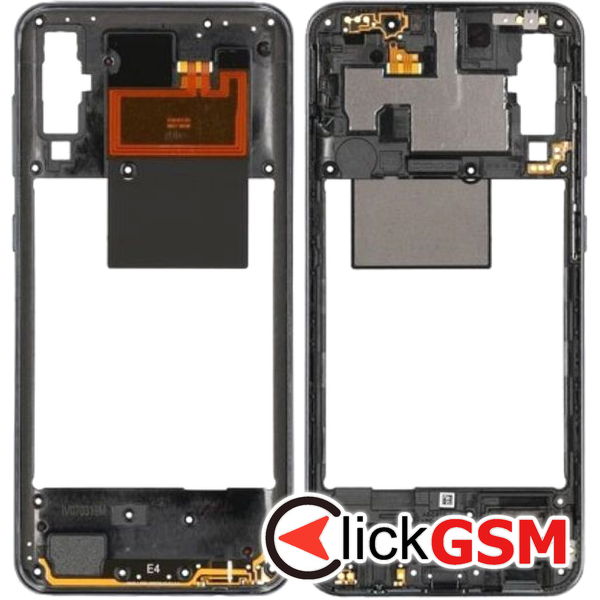 Piesa Mijloc Black Samsung Galaxy A50 45pc