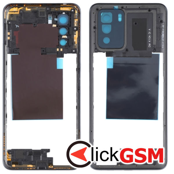 Piesa Piesa Mijloc Black Xiaomi Redmi Note 10 Pro 5g 4p6h