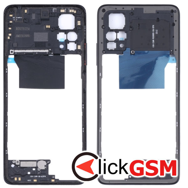 Piesa Piesa Mijloc Black Xiaomi Redmi Note 11 Pro 2w59