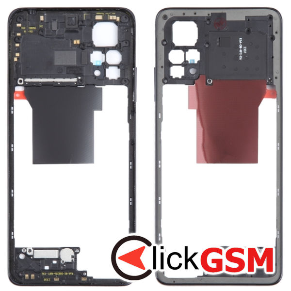 Piesa Mijloc Black Xiaomi Redmi Note 12 Pro 2w5z