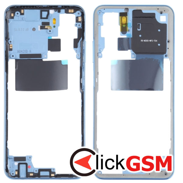 Piesa Mijloc Blue Xiaomi Redmi Note 10s 1zp0