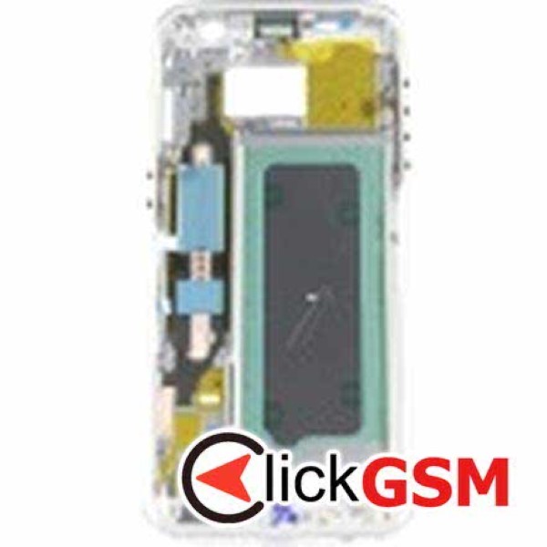 Piesa Mijloc Cu Butoane Volum Buton Pornire Buton Lateral Si Antena Samsung Galaxy S7 Kgx