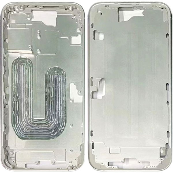 Apple iPhone 16 · Apple iPhone 16 - Rama mijlocie + Butoane de pornire + Volum (White)