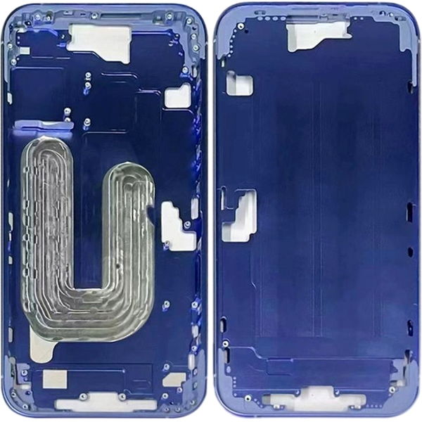 Apple iPhone 16 · Apple iPhone 16 - Rama mijlocie + Butoane de pornire + Volum (Ultramarine)