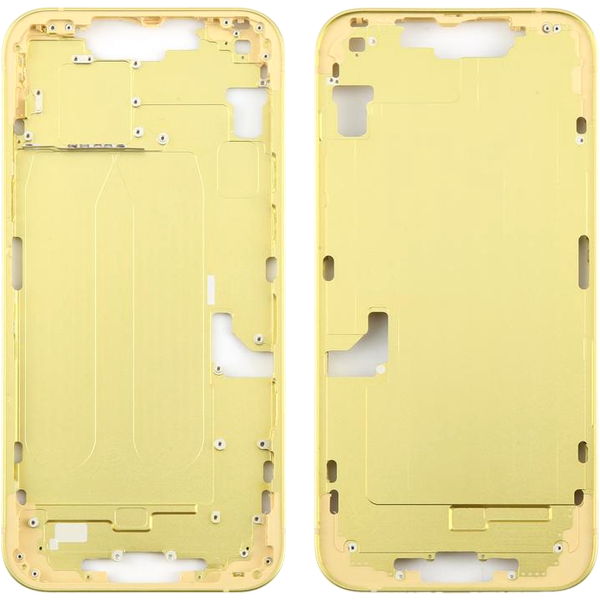 Apple iPhone 14 Plus · For iPhone 14 Plus Middle Frame Bezel Plate (Yellow)