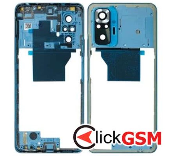 Piesa Mijloc Gri Xiaomi Redmi Note 10 Pro 1luo