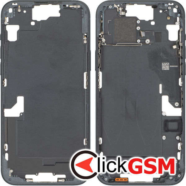 Piesa Mijloc Neagra Apple Iphone 15 Plus 1gng