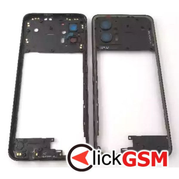 Piesa Mijloc Negru Motorola Moto G53 5g 3f13