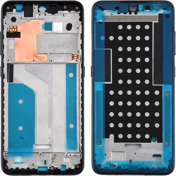 Nokia 7.2 · Middle Frame Bezel Plate for Nokia 7.2 / 6.2 / TA-1196 TA-1198 TA-1200 TA-1187 TA-1201 (Black)