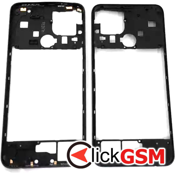 Piesa Piesa Mijloc Negru Oppo A15 2qhd