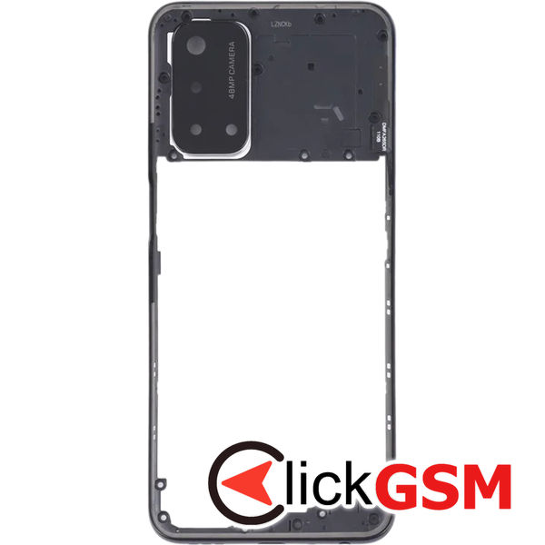 Piesa Mijloc Negru Oppo A54 5g 4twd