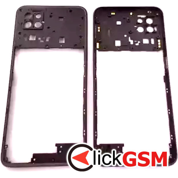 Piesa Mijloc Negru Oppo A72 5g 2qp5