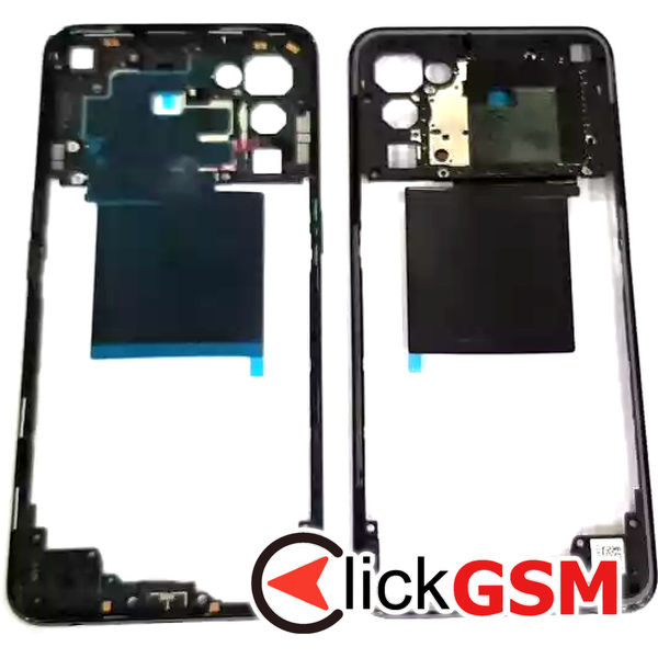 Piesa Piesa Mijloc Negru Oppo Find X3 Lite 2qh6