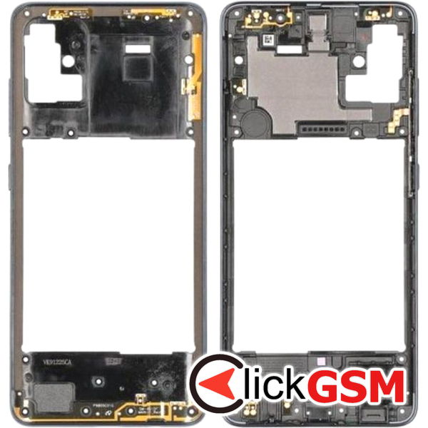 Piesa Mijloc Negru Samsung Galaxy A51 45cn