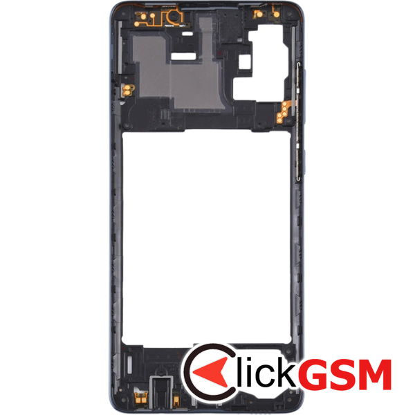 Piesa Mijloc Negru Samsung Galaxy A71 4d4m